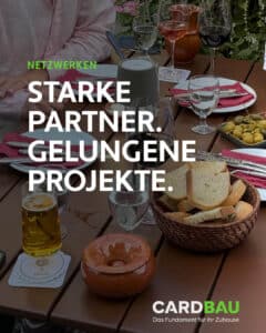 Netzwerktreffen der CARDBAU GMBH mit langjährigen Partnern aus Heiztechnik und Innenausbau