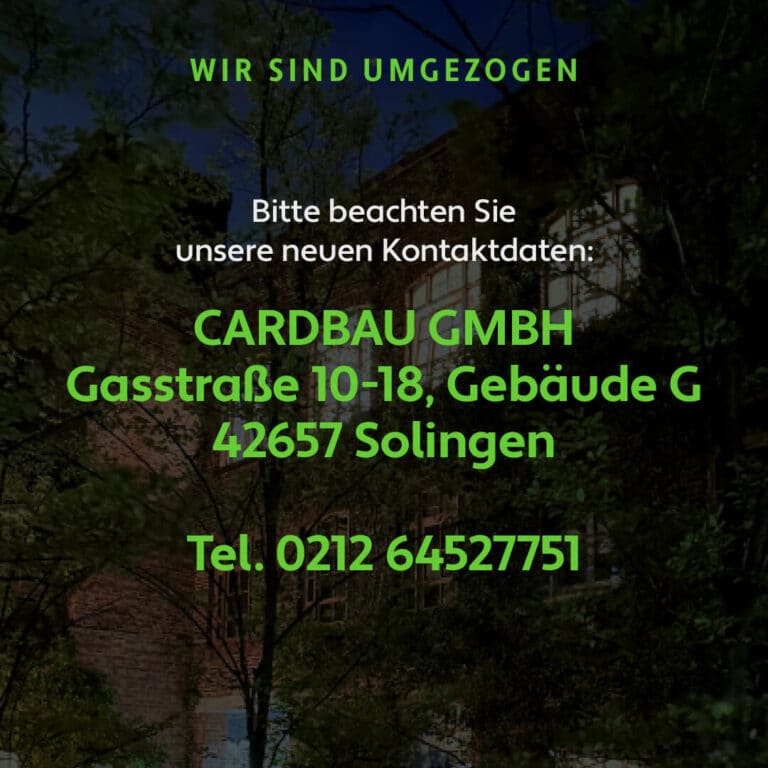 Wir sind umgezogen