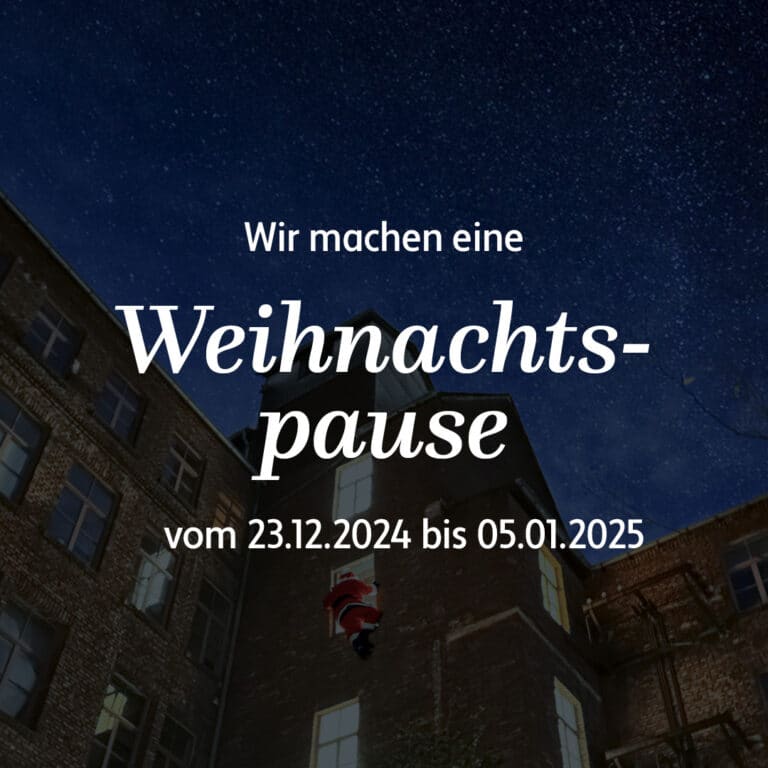Weihnachtspause