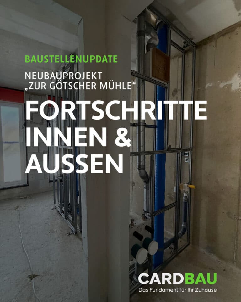 BAUSTELLENUPDATE ZUR GÖTSCHER MÜHLE