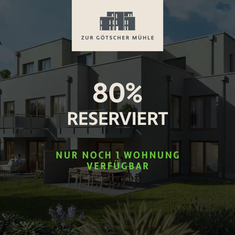 “Zur Götscher Mühle” 80% reserviert